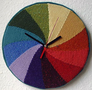 Farbkreis-Uhr