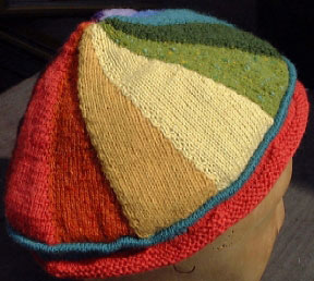 Farbkreis-Mütze